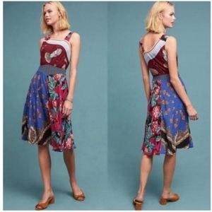 Anthropologie Mildred Asymmetrical Dress
